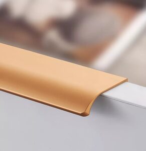 Why do some cabinet handles scratch or hurt your hands?