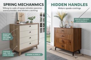 Is the spring mechanism suitable for the cabinet door?