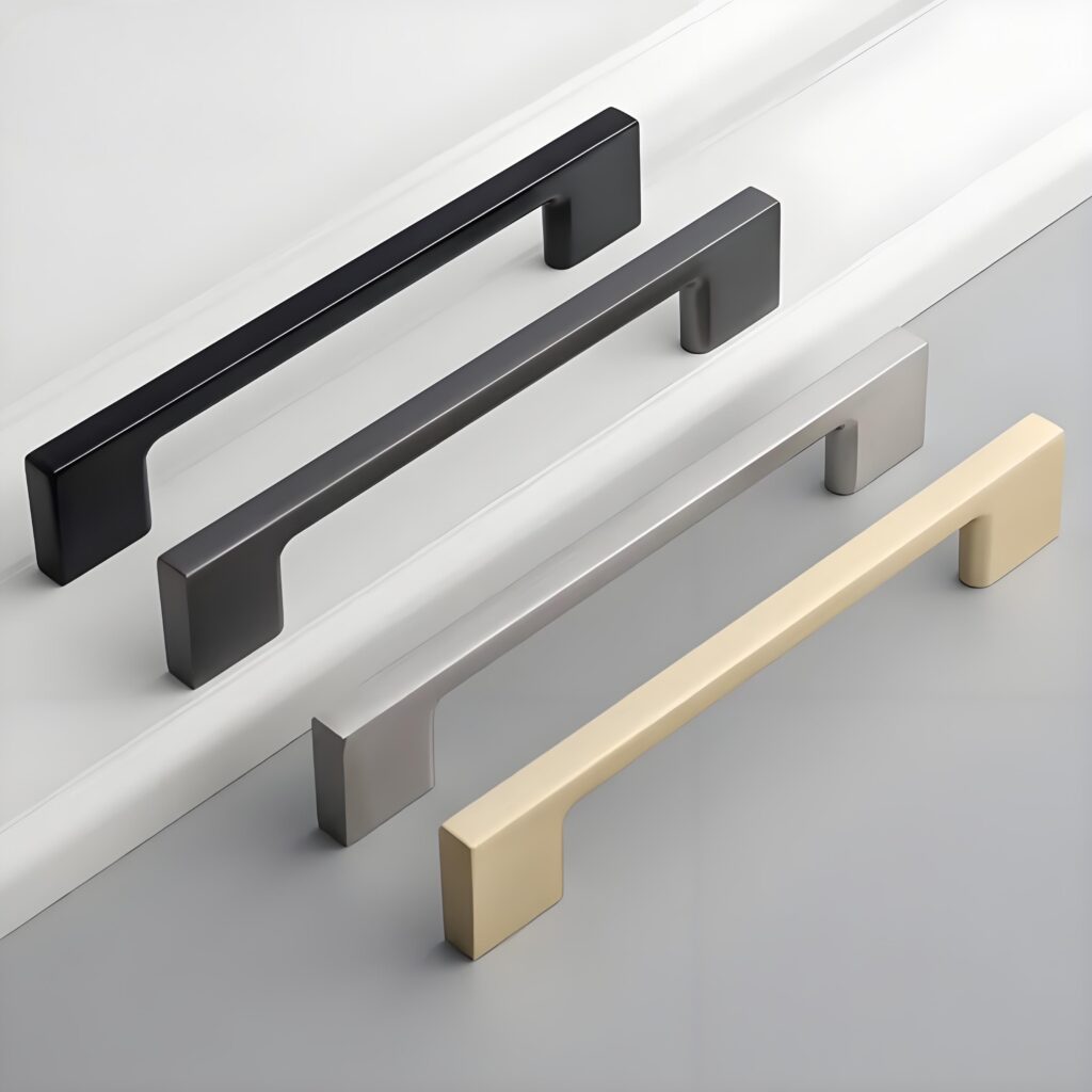 Is the surface of aluminum alloy handles prone to oxidation and discoloration?