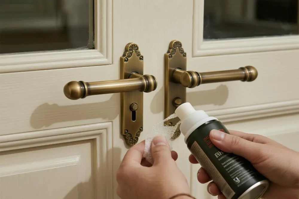 cleaning cabinet handles alt with keywords