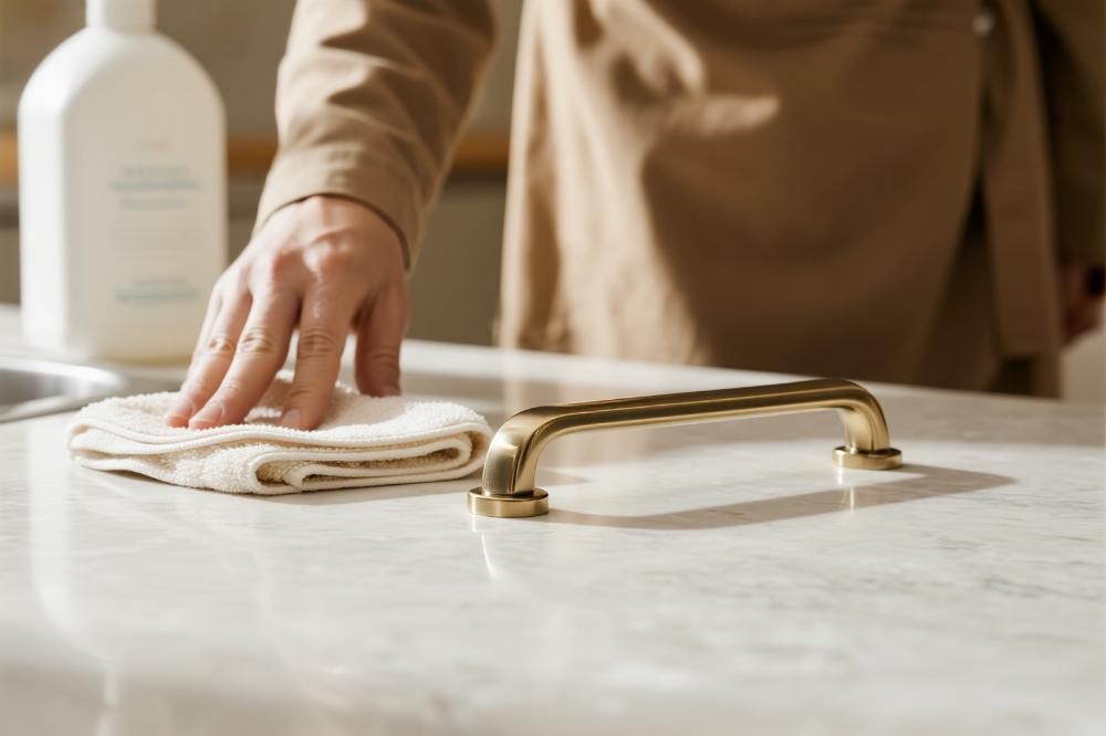 clean kitchen cabinet handles alt with keywords