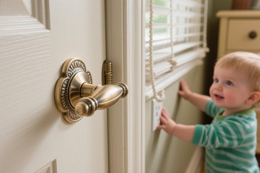Safe children's bedroom A tidy and safe children's bedroom with safety features