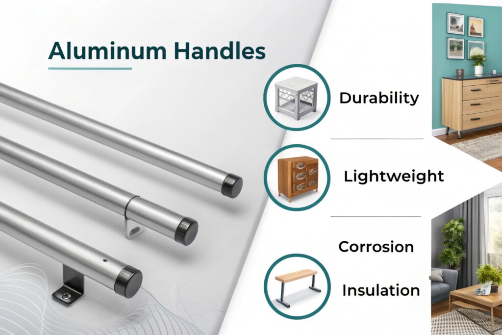 Advantages and Disadvantages of Aluminum Handles?