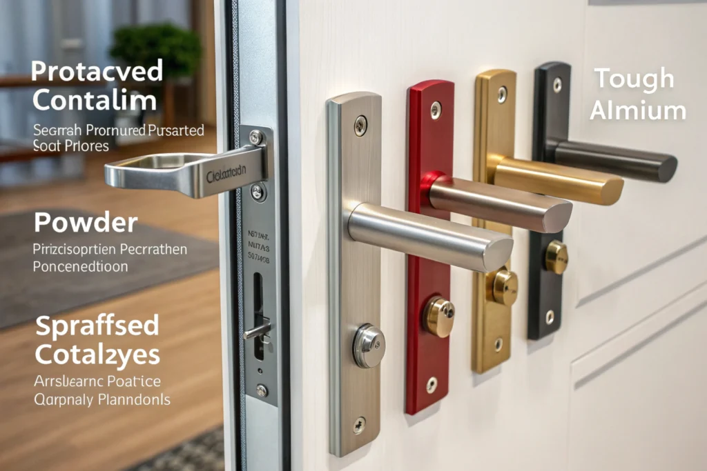 Aluminum Handle Surface Treatments aluminum handle surface treatments